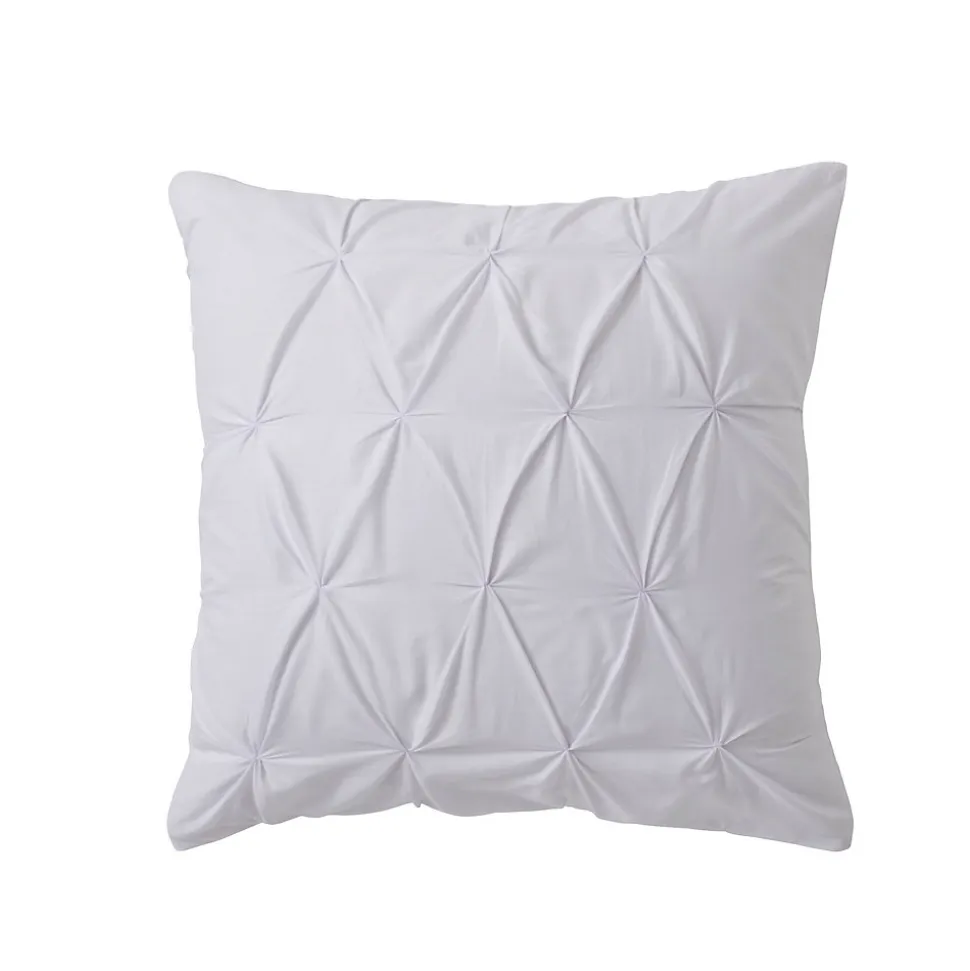 Parure 3 Pièces Heloise 100% Coton (260x240 cm - Blanc)