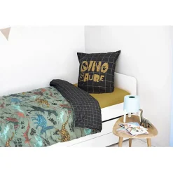 Parure de couette 140 x 200 "Minots" Réversible 100% Coton / 57 Fils/cm² - Trias