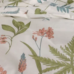 Parure de couette au style nature (240x220 cm - Vert)