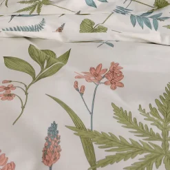 Parure de couette au style nature (260x240 cm - Vert)