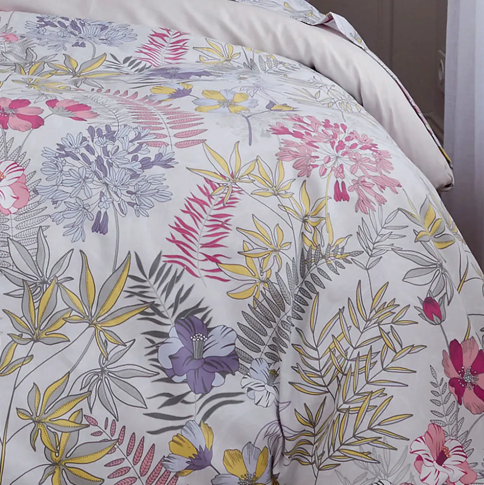 Parure de couette champêtre (140x200 cm - Blanc)