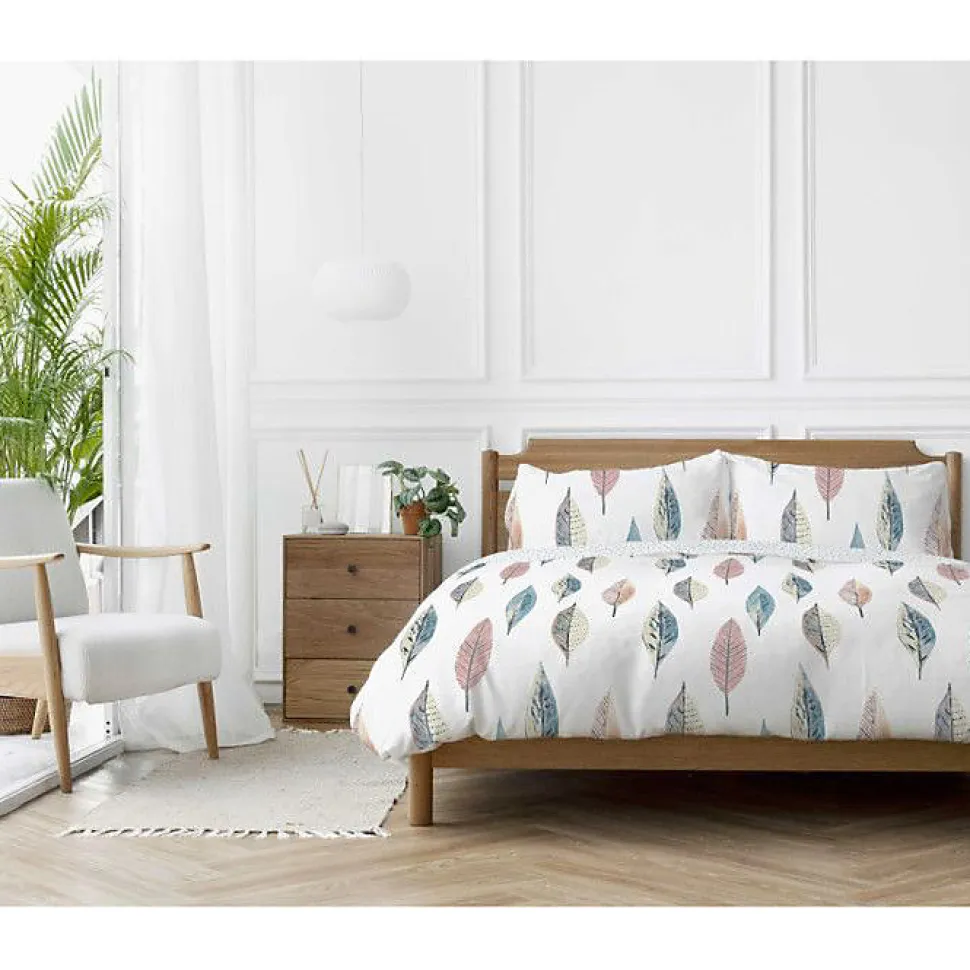 Parure de couette "Flynn" toutes dimensions 100% Coton / 57 Fils/cm² - Parure de couette 260 x 240 cm + 2 Taies d'oreiller 63 x 63