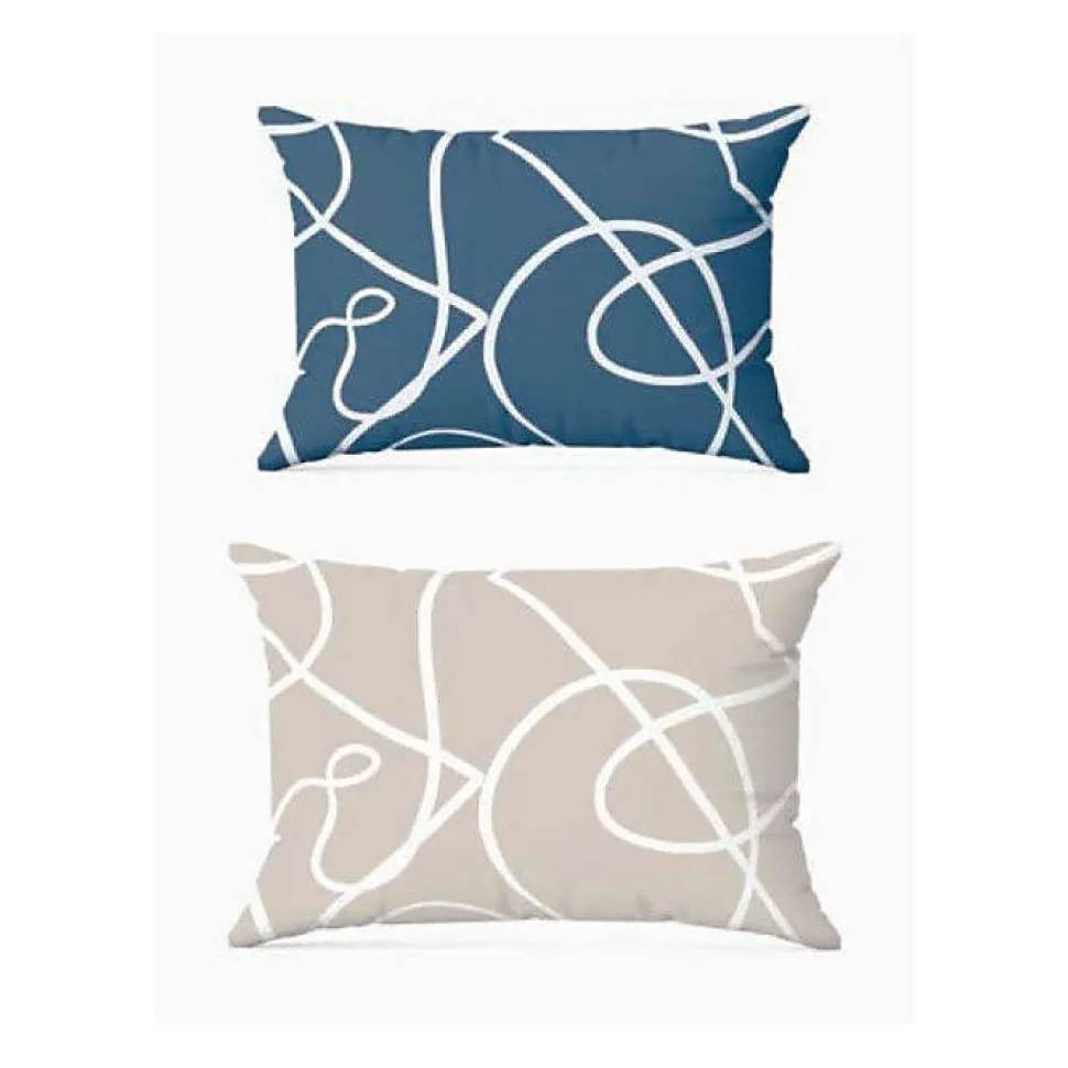 Parure de couette "Pablo" toutes dimensions 100% Coton / 57 Fils/cm² - Pablo Latte - Parure de couette 200 x 200 cm + 2 Taies d'or