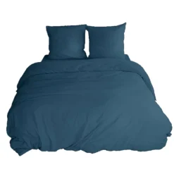 Parure de lit - 100% microfibre lavée