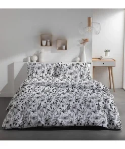 Parure de lit 2 personnes - TODAY - Sunshine 15.34 - 220 x 240 cm - 100% Coton imprimé