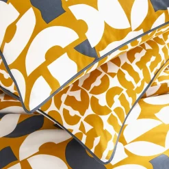 Parure de lit 2 personnes géométrique réversible 260x240cm