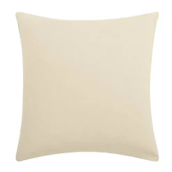 Parure de Lit 3 Pièces 100% Coton Fils Teints Meline beige 260 x 240 cm