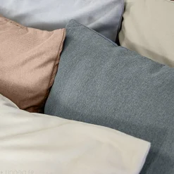 Parure de lit 3 pièces 240x220 cm microfibre SENSATION FLANELLE rose