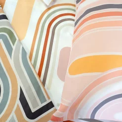 Parure de lit 3 pièces 240x220 KARTING 100% polyester microfibre