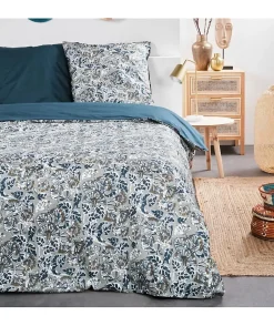 Parure de lit - TODAY - Sunshine - 116500 - 2 personnes - 220x240 cm - Coton - Imprimé 9.58