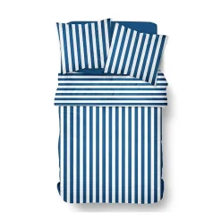 Parure de lit - TODAY Summer Stripes - 240x220 cm - 2 personnes - coton imprimé rayé