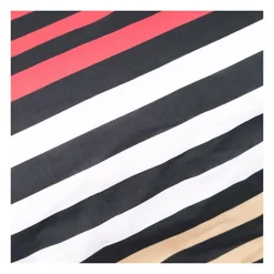 Parure de lit - TODAY Sunshine - 240x260 cm - 2 personnes - coton imprimé rayé