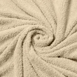 Parure de lit 240 x 220 cm + 2 taies Bouclette Unie HELENA Sable