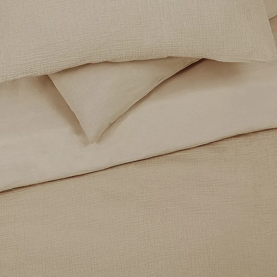 Parure de lit double en gaze de coton 260x240cm