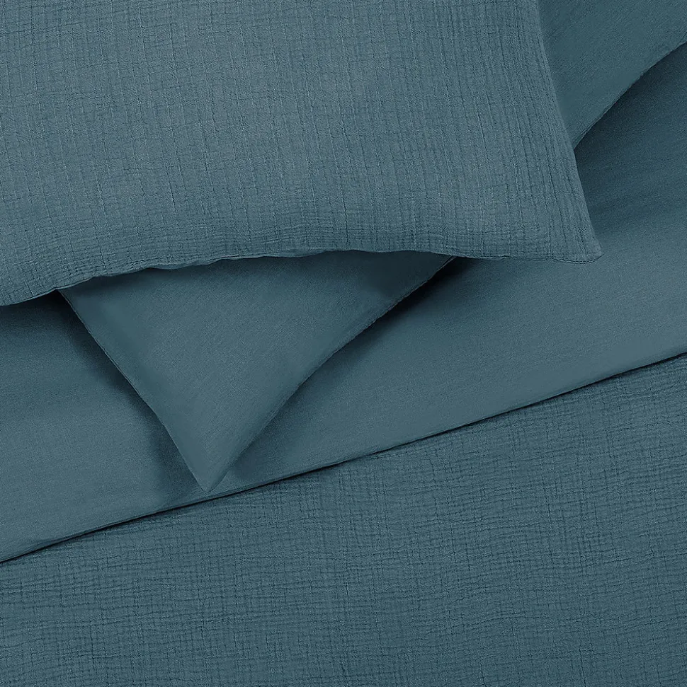 Parure de lit double en gaze de coton 260x240cm