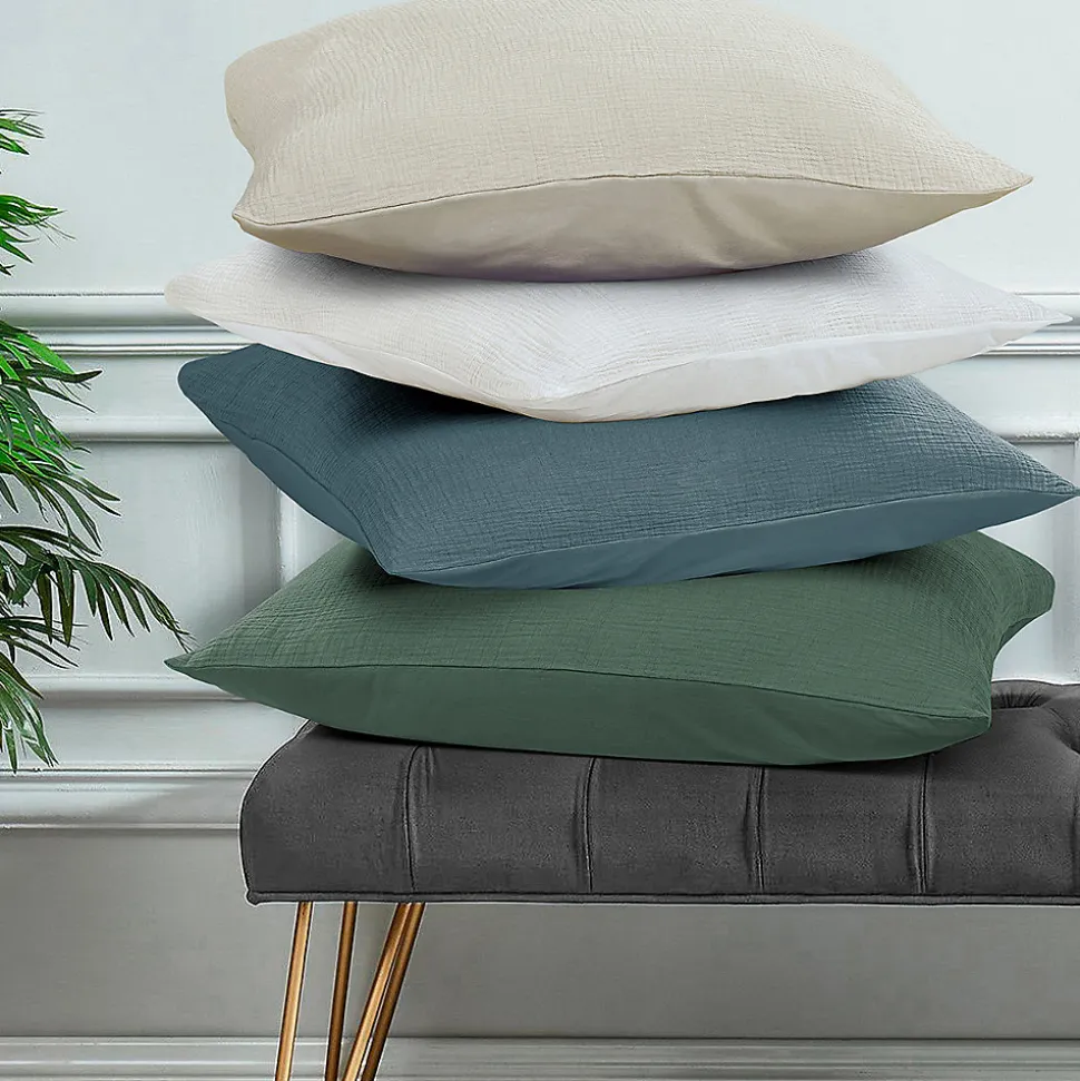 Parure de lit double en gaze de coton 260x240cm