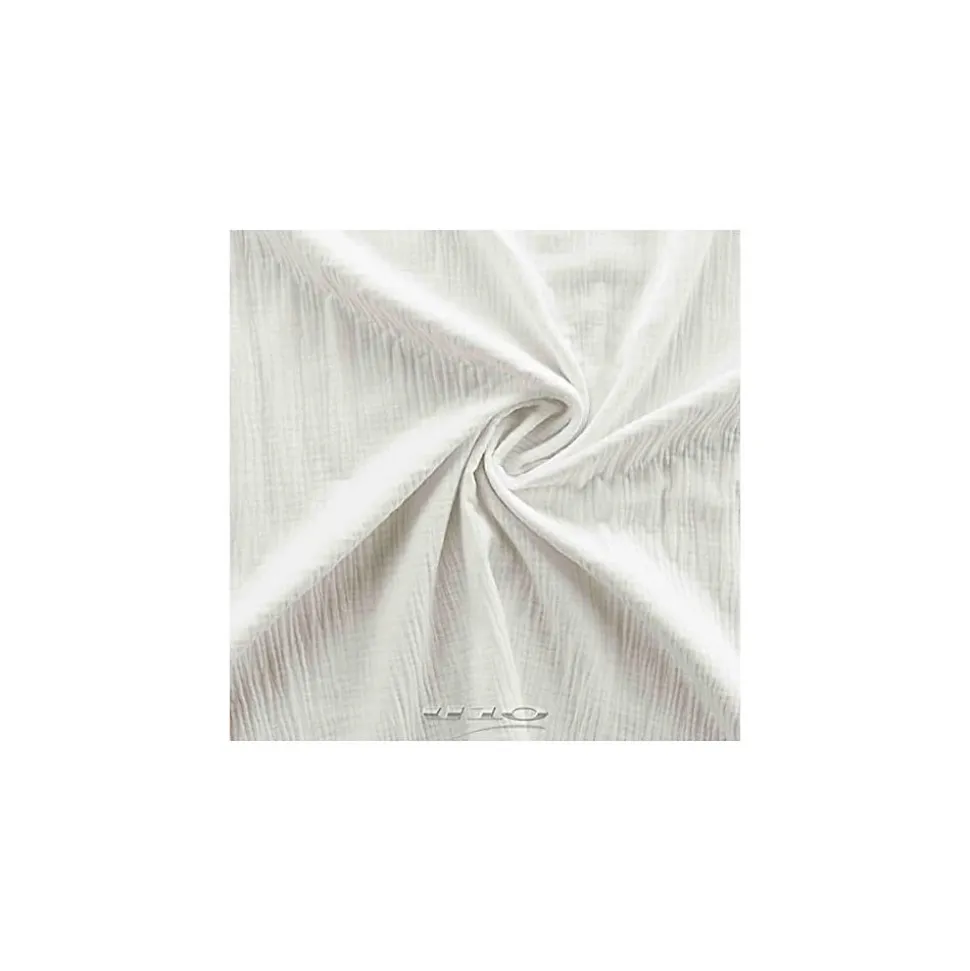 Parure de lit en Gaze de Coton 240x260cm 260x240cm Blanc