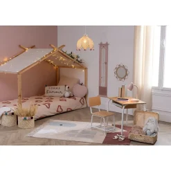 Parure de lit enfant Amour en coton tufté