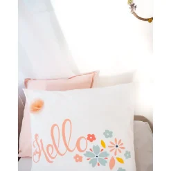 Parure de lit enfant Hello - 100% coton 57 fils/cm²