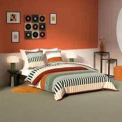 Parure de lit enfant imprimée Nocta 240x220cm - Atmosphera