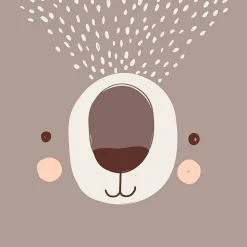 Parure de lit enfant Ours - coton 140x200 cm - Atmosphera