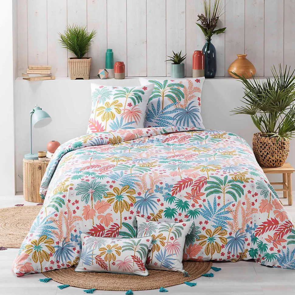 Parure de lit Feuilles maya design et moderne