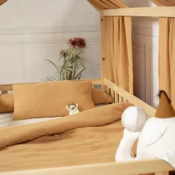 Parure de lit housse de couette et taie d'oreiller Jeanne