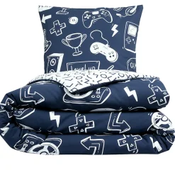 Parure de lit jeux vidéos en coton 240x220cm