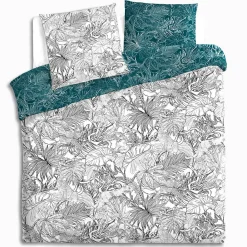 Parure de lit Jungle en coton 260x240 cm - Atmosphera