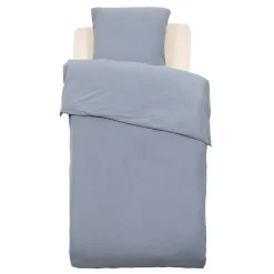 Parure de lit Lili 140x200cm bleu - Atmosphera