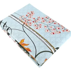 Parure de lit 260x240 cm coton KUSMI bleu