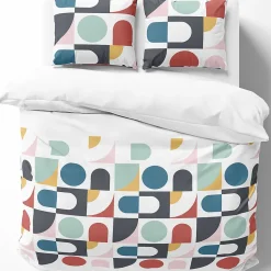 Parure de lit 260x240 cm coton biologique TITANE Blanc