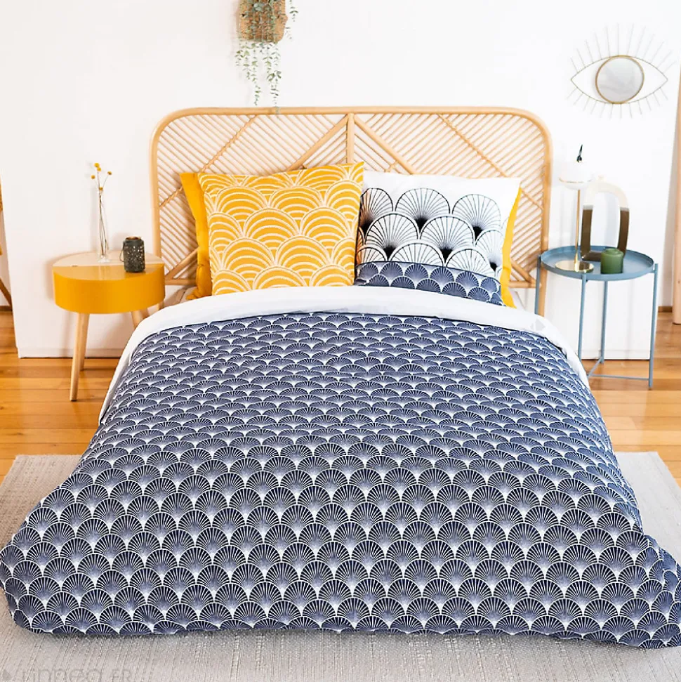 Parure de lit 260x240 cm coton KERITA multicolore