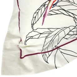 Parure de lit 280x240 cm coton AMAZONIA ecru