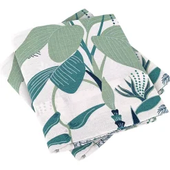 Parure de lit 240x220 cm coton bci adouci ALISCO bleu 3 pièces