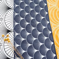 Parure de lit 200x200 cm coton KERITA multicolore