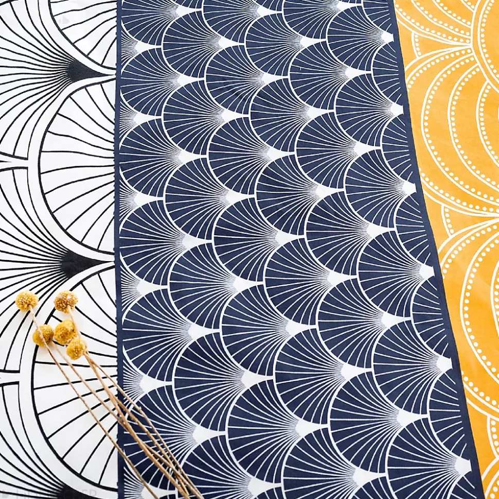 Parure de lit 200x200 cm coton KERITA multicolore