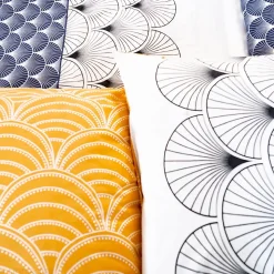 Parure de lit 200x200 cm coton KERITA multicolore