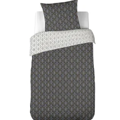 Parure de lit 140x200 cm coton biologique WAG Noir