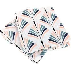 Parure de lit 200x200 cm coton VOLEA rose