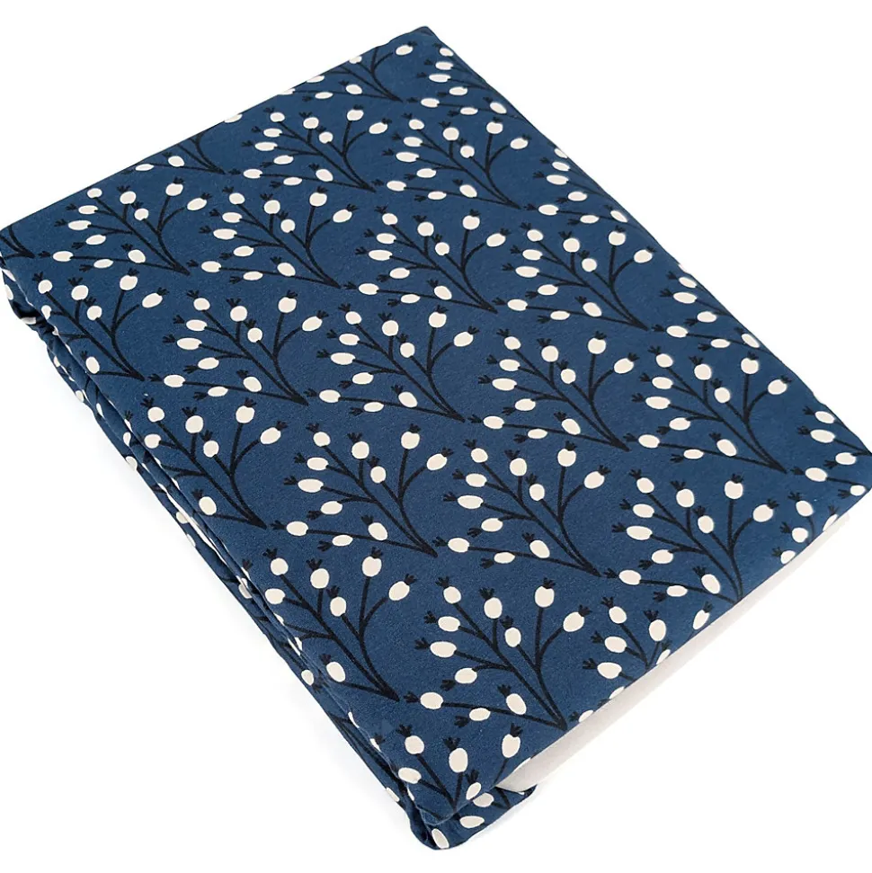 Parure de lit 240x220 cm Microfibre 50% recyclée FLENA Bleu 3 pièces
