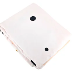 Parure de lit 240x220 cm microfibre POSITIVE blanc 3 pièces