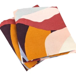 Parure de lit 240x220 cm microfibre EXUBERANCE multicolore 3 pièces