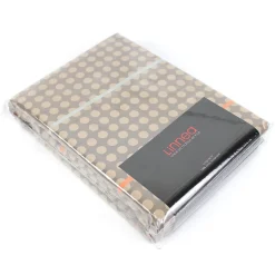 Parure de lit 240x220 cm Satin de coton DAUPHINE Marron