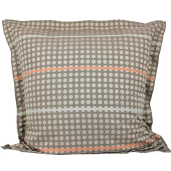 Parure de lit 240x220 cm Satin de coton DAUPHINE Marron