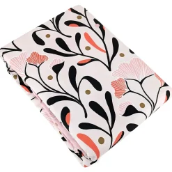 Parure de lit 260x240 cm Satin de coton JOY Rose 3 pièces