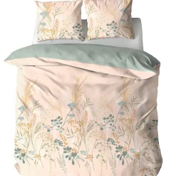 Parure de lit 260x240 cm set 63x63 cm HELIA coton