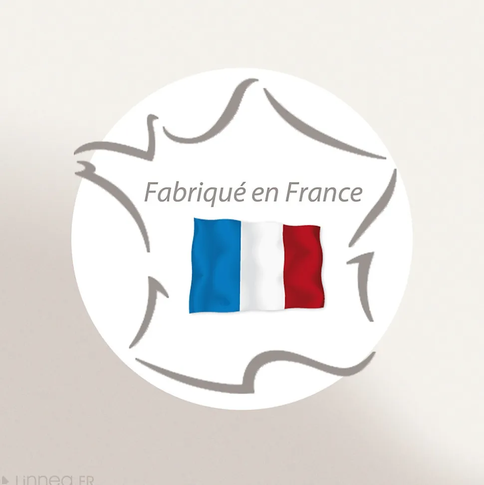 Parure de lit 240x220 cm 50x70 cm en satin de coton ENZO noir