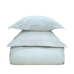 Parure housse de couette 140x200 cm avec 2 taies 50x70 cm en coton Nuage STUDIO