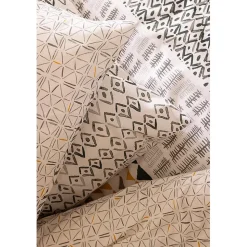 Parure imprimée Aquar vert 240x220cm - Atmosphera